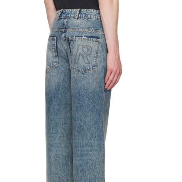 BNWT SS25 REPRESENT R3 DISTRESSED BAGGY JEANS 30 - Picture 12 of 12